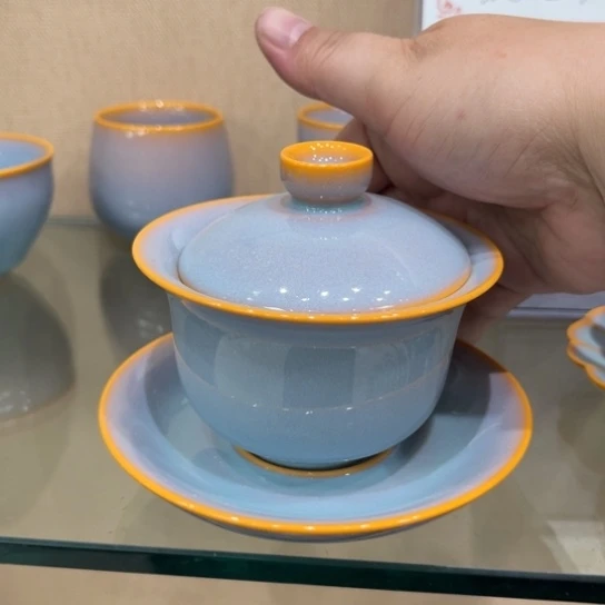 陶瓷茶具汝瓷茶具