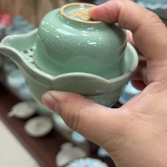 陶瓷茶具汝瓷茶具