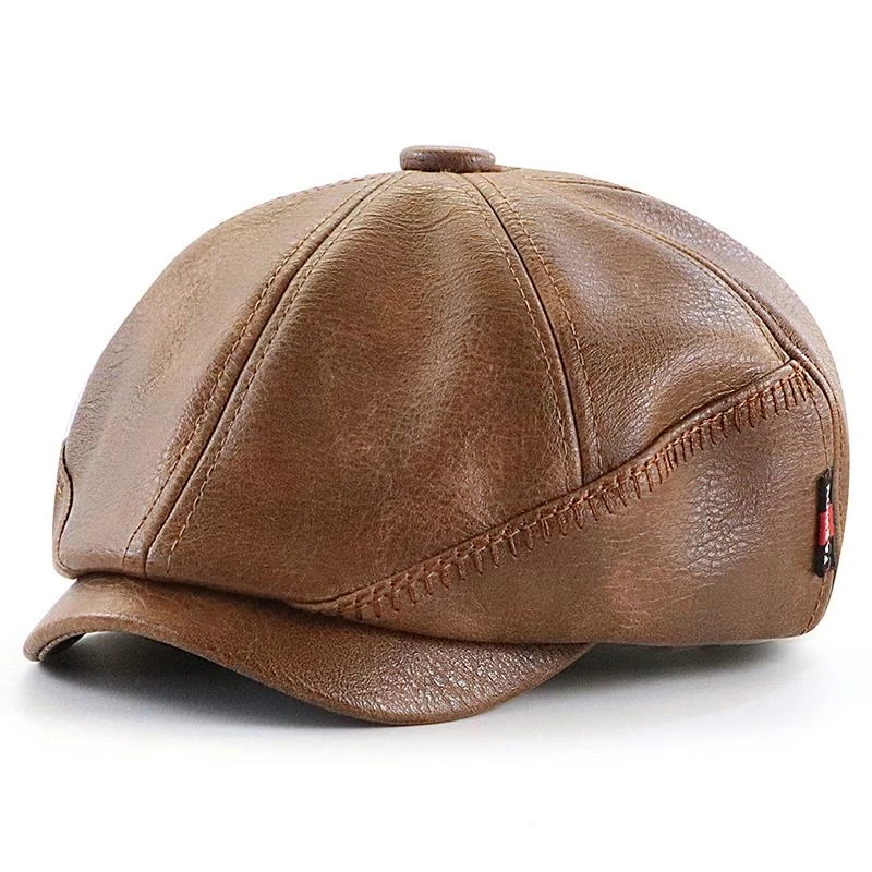 2024新款秋冬季新品P报童帽子男女复古时尚画家帽休闲保暖贝腰带