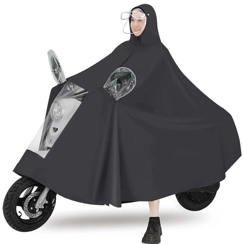 雨衣电动车雨披电瓶车自行车摩托车骑行单人男女士加大加厚防水