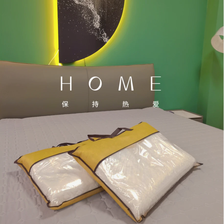 星级枕头M-白 高回弹记忆绵 一对 直播间价格