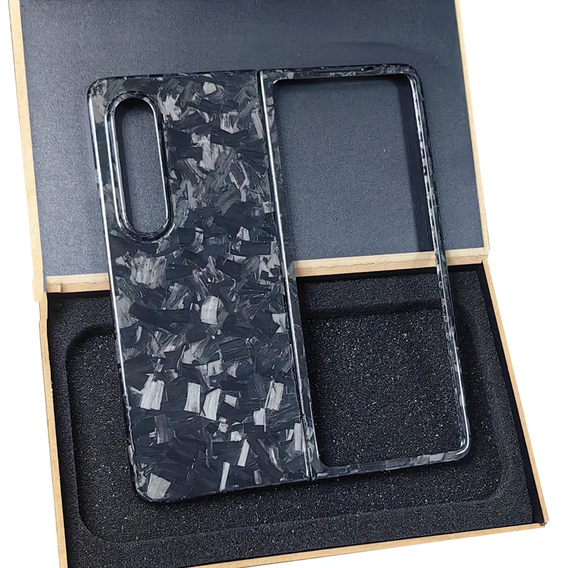 适用三星Zfold4凯夫拉手机壳W23折叠fold3碳纤维22轻薄防摔保护套