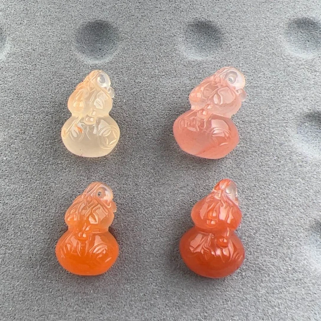 南红玛瑙葫芦19*13/个未镶嵌