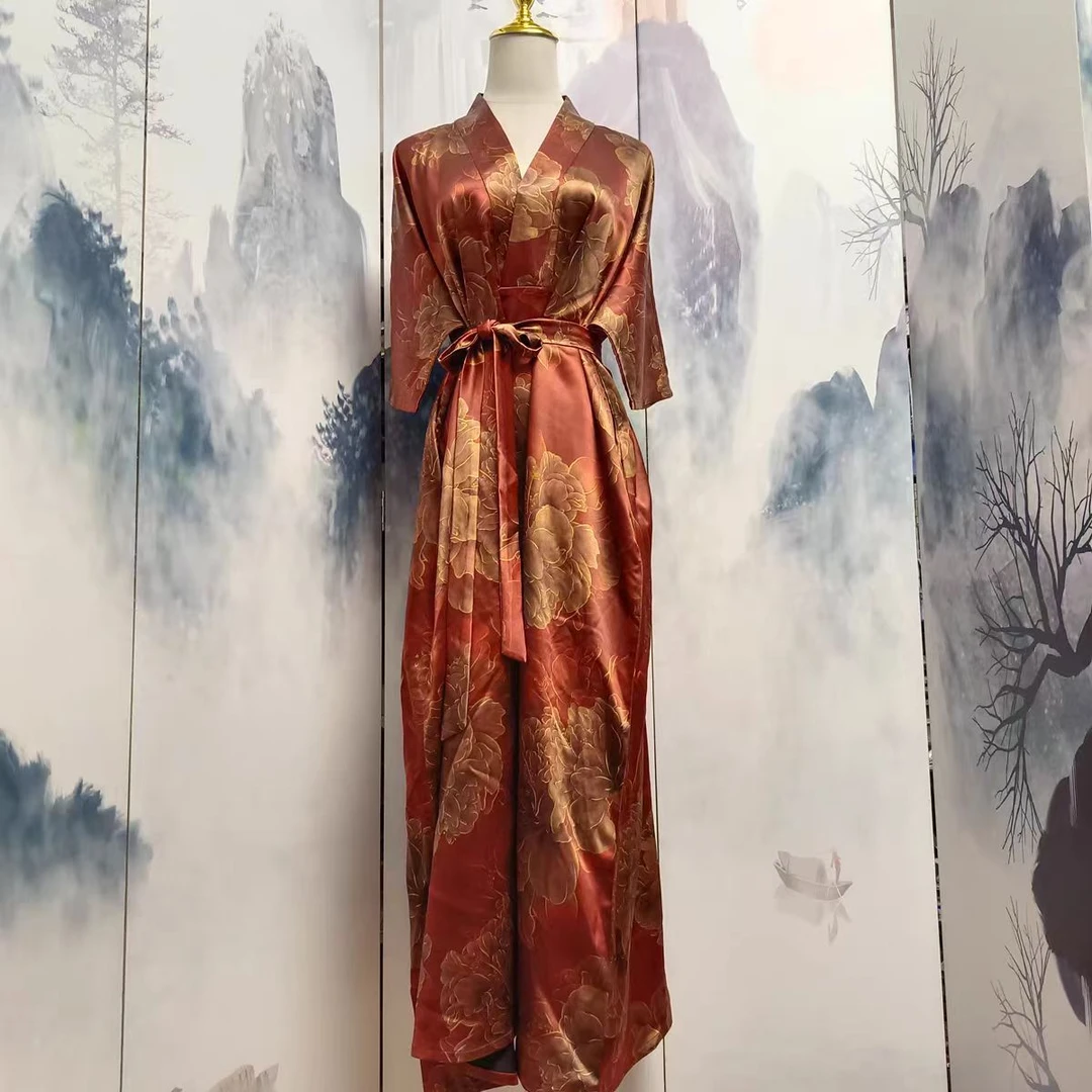 沈明臣家680-1320真丝香云纱直播福利桑蚕丝