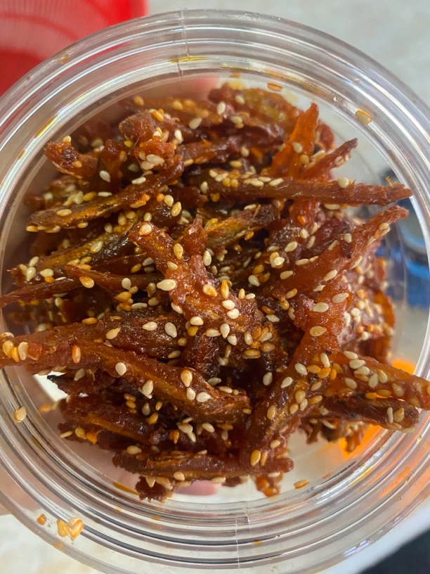 即食小银鱼 微辣 原味 一瓶250克