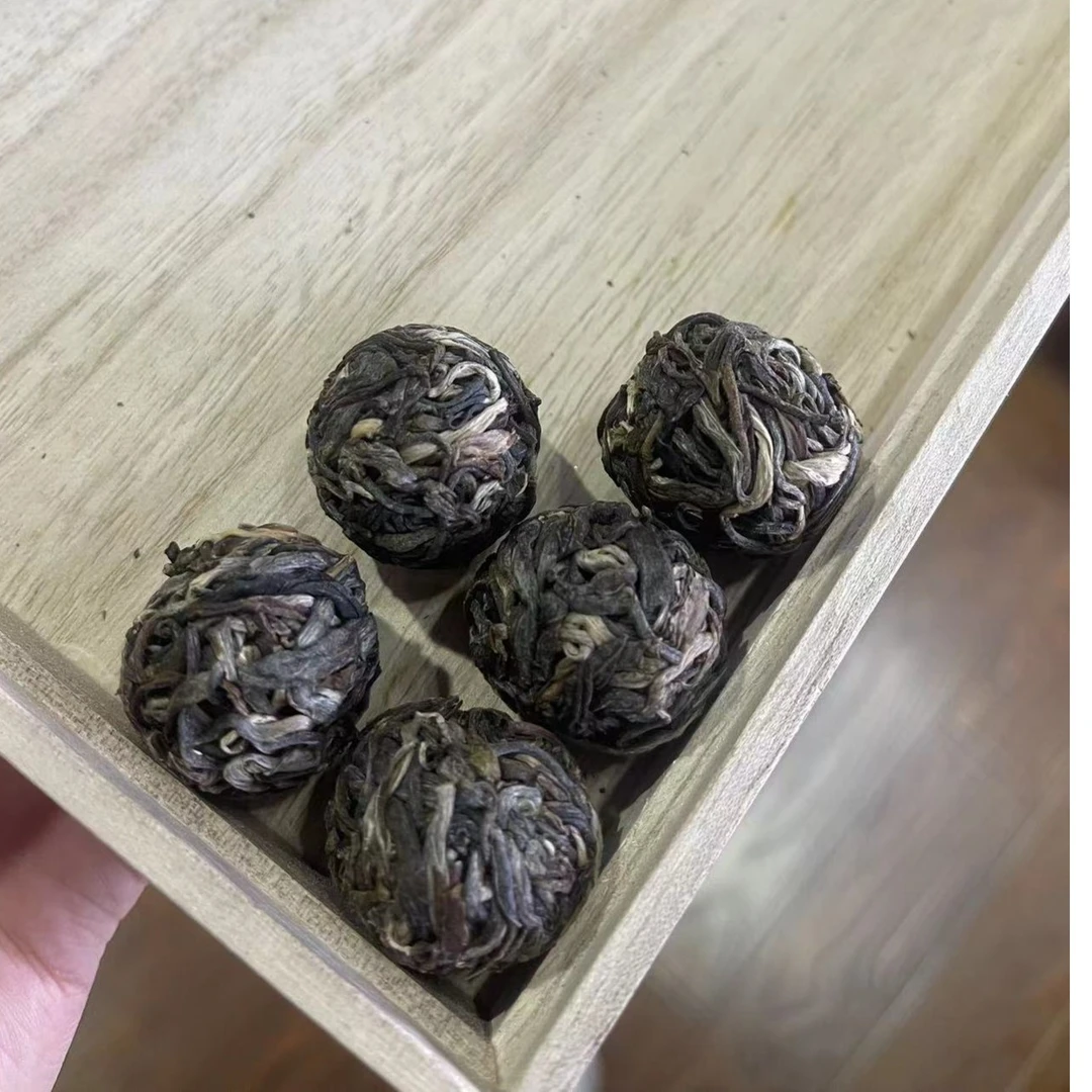 新人福利【帕莎龙珠】生茶 | 手工普洱 7g/1颗 x5颗 2023年谷花