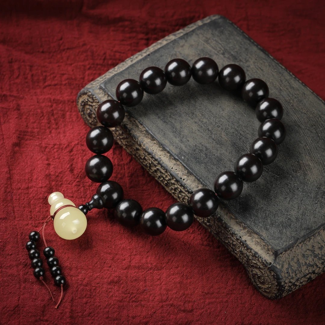 紫光檀2.0高密度手持手串国潮文玩男女同款