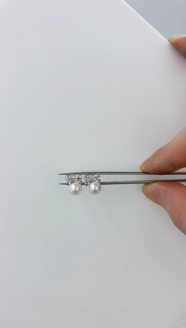 【闪购商品】海水珍珠DA银S925镶嵌xl  c1018  耳饰