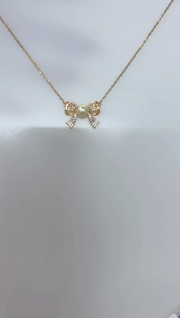 【闪购商品】海水珍珠DA银S925镶嵌羽皇金6 c390 dd