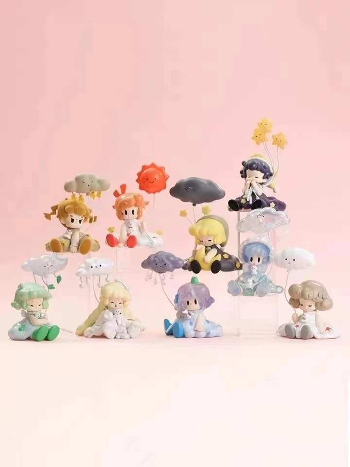【代拆】正版UKI的娃娃心情和天气系列盲盒潮玩手办礼物