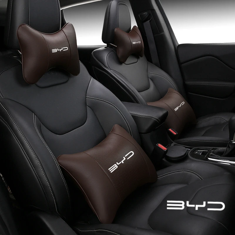 适用比亚迪宋plus秦plusdmi宋pro汉ev唐dm汽车头枕护颈枕护腰靠枕