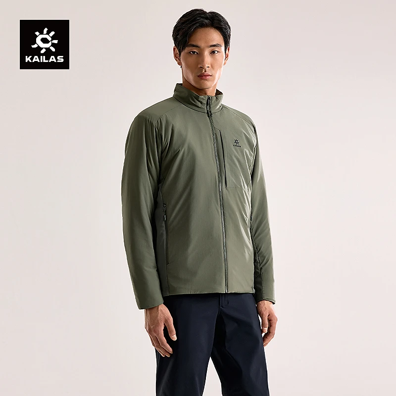 凯乐石AC60立领户外防泼保暖内胆徒步户外运动男款棉服KG2430121
