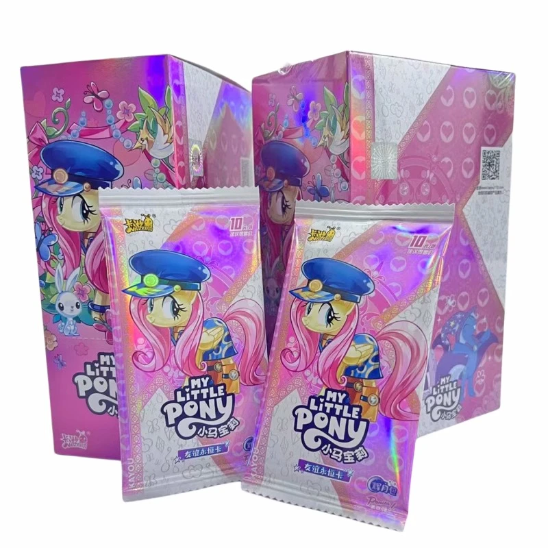 小马宝莉推推乐正版小马宝莉辉月5-辉月4-彩虹3-各类动漫卡牌收集