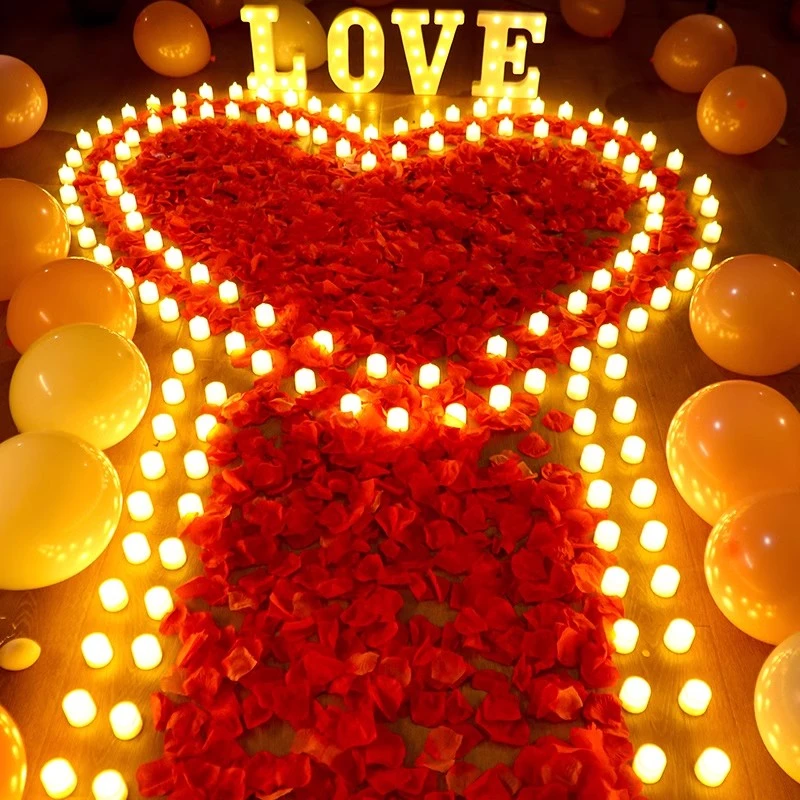 求婚道具浪漫惊喜场景家用创意布置用品字母灯表白室内装饰氛围灯