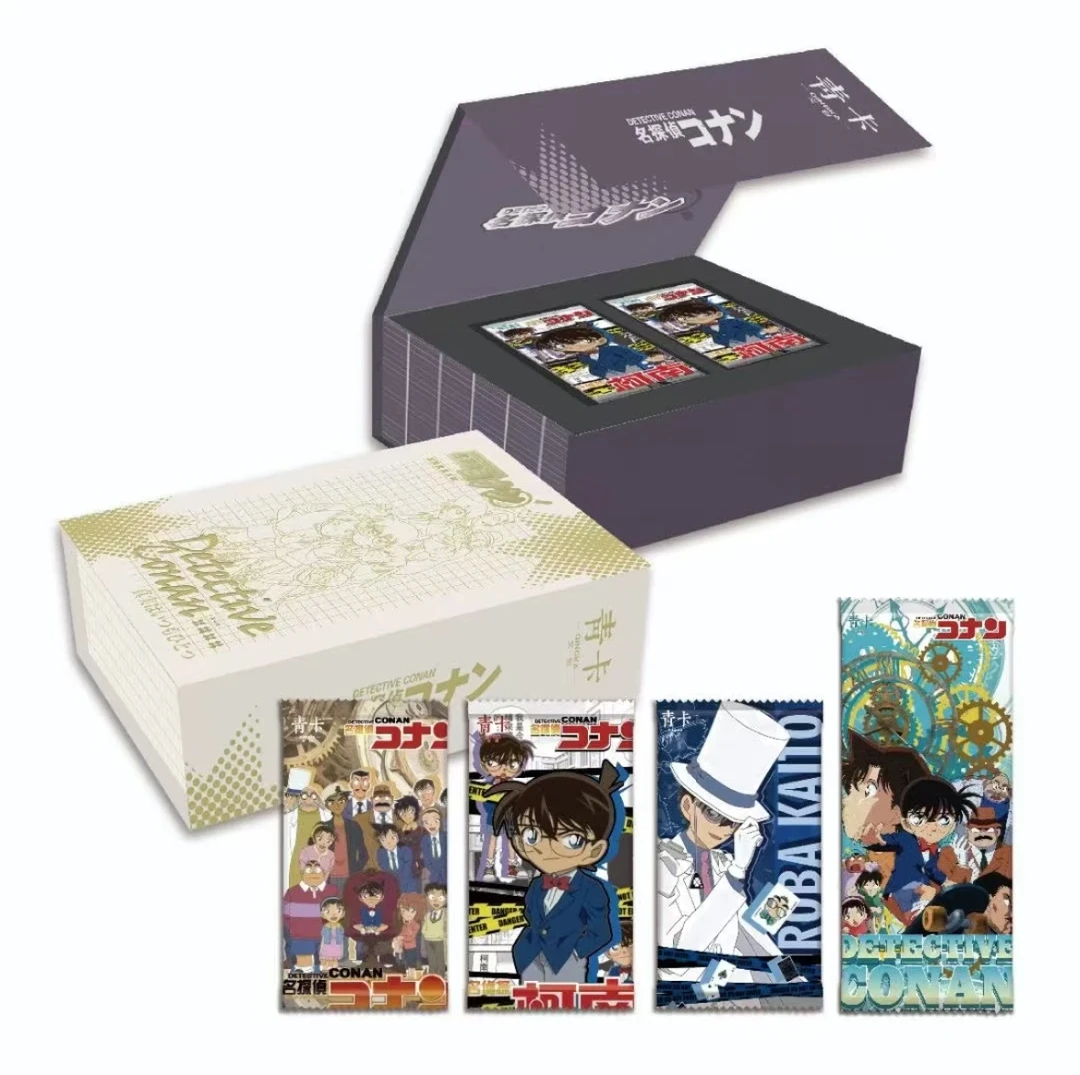 晚晚【拆盒】青卡文创 名侦探柯南 卡牌盲盒 （主播代拆）