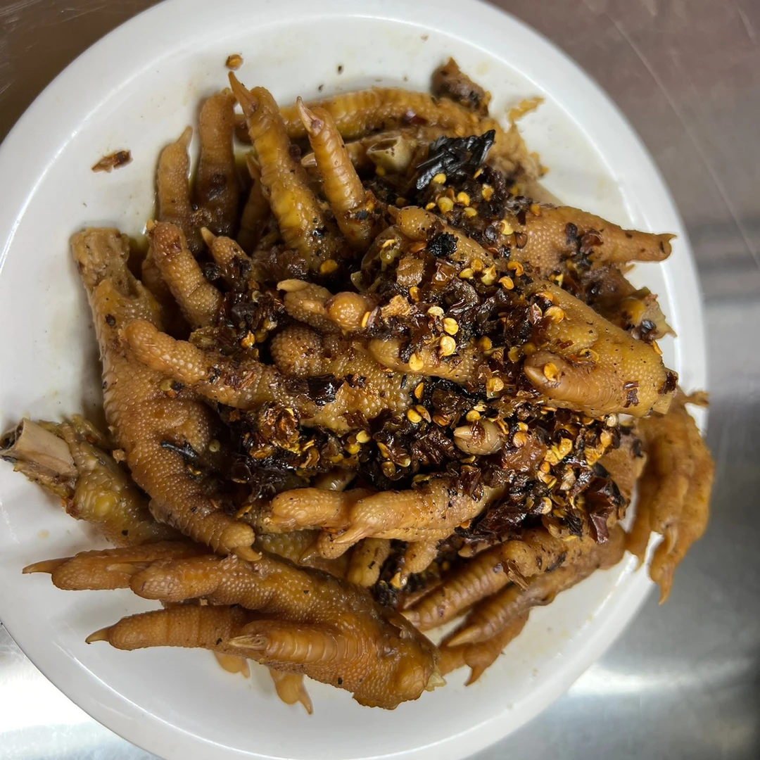 二中鸡脚调料包拍一发二普洱阿秀姐二中鸡脚甜辣云南普洱特产包邮