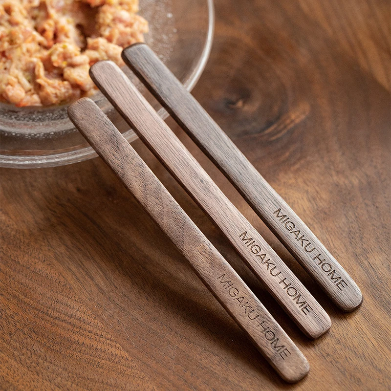 包馄饨云吞饺子扁食抄手包子馅铲竹片小勺子搅拌馅料传统工具神器