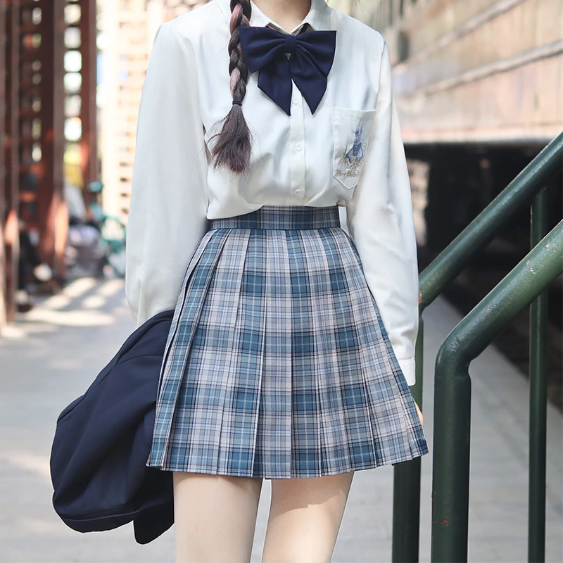 jk制服裙原创正版神奈川jk裙子短裙百褶裙女校供感格裙夏季学院风