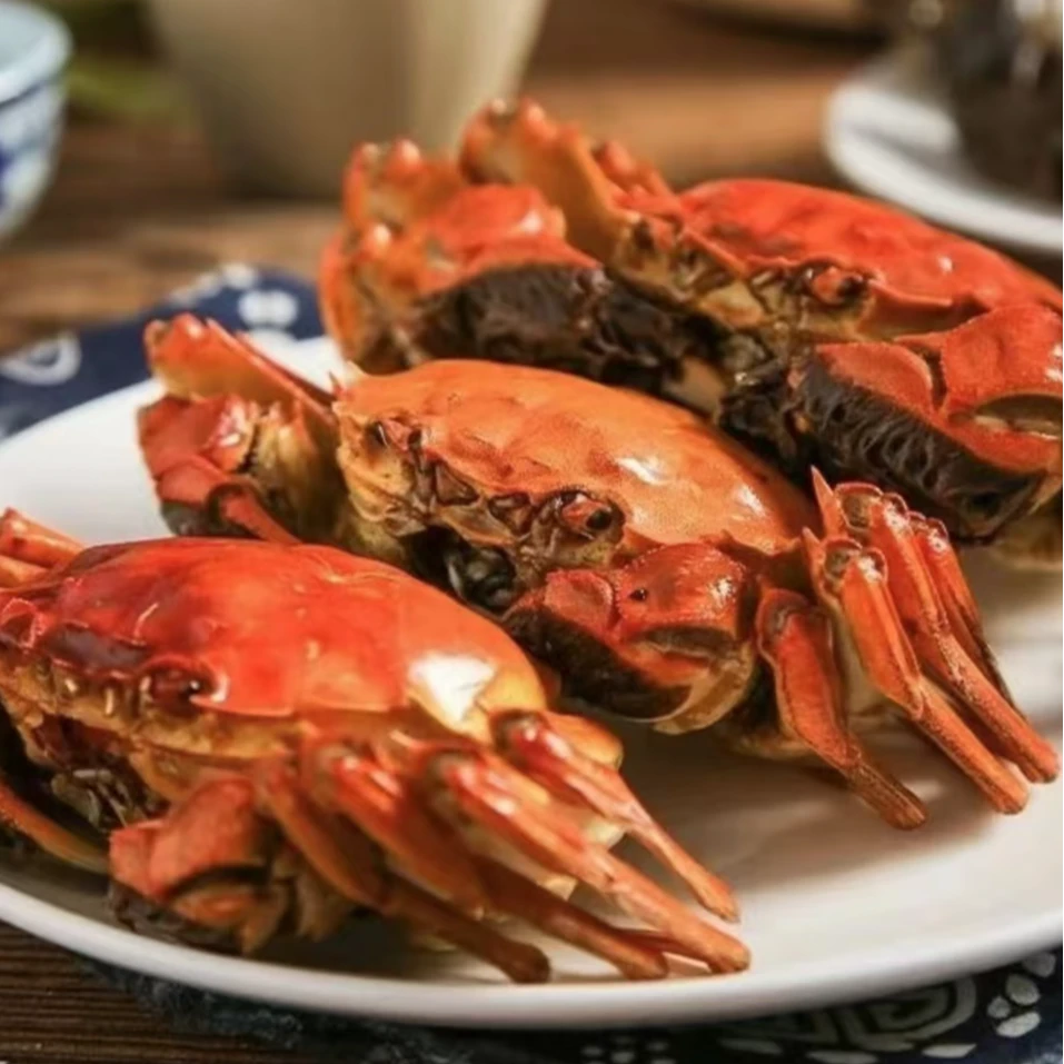 【活蟹】江苏河蟹共30只母15只公15只 0.8两-1.1两不绑断脚顺丰京东