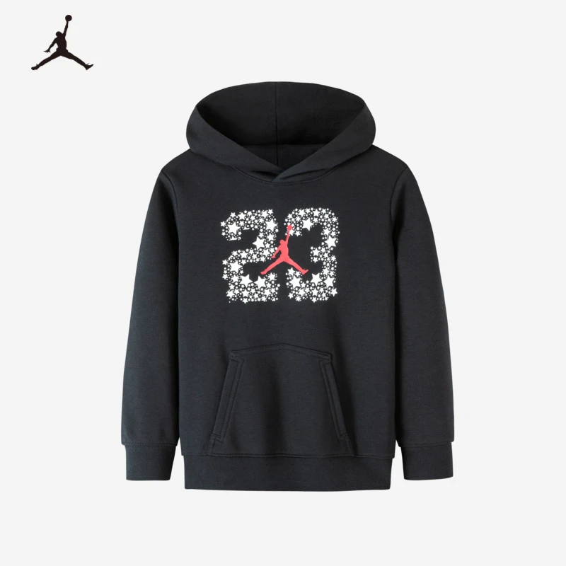 【ROOKIE旗舰】现货Air Jordan童装男套头长袖连帽卫衣JDB-PO-B420