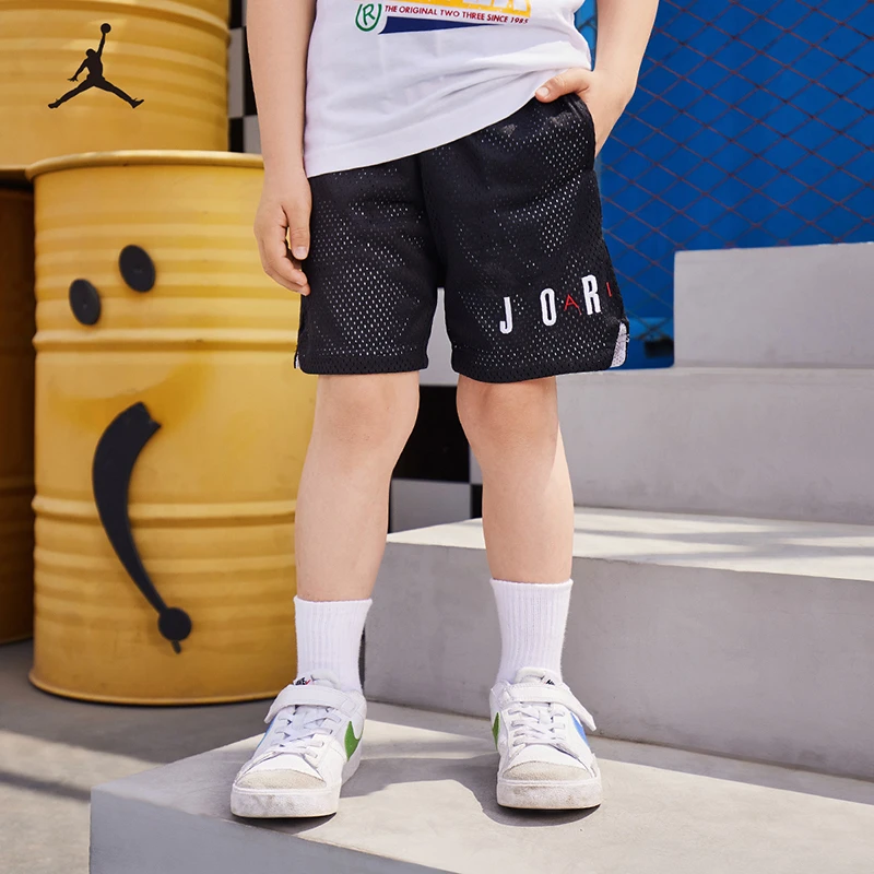 【ROOKIE旗舰】AIR JORDAN儿童装男夏透气休闲运动短裤JDB-FS-A298