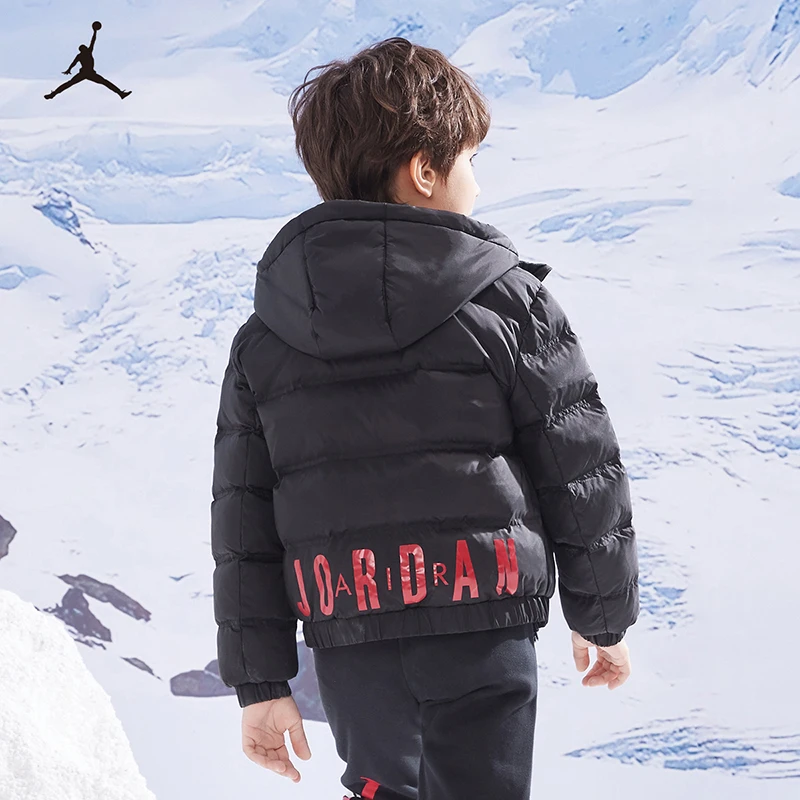 【旗舰店】现货Air Jordan儿童冬户外保暖加厚羽绒服JDB-JKTH-6541