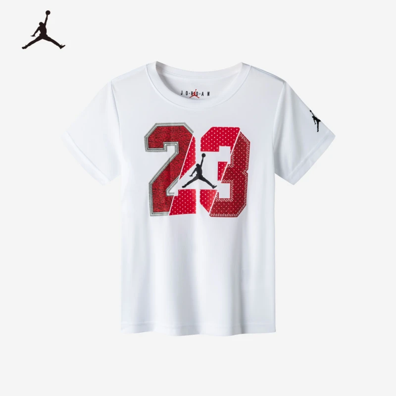 【ROOKIE旗舰】Air Jordan夏儿童装休闲短袖T恤JDB-DT-B675