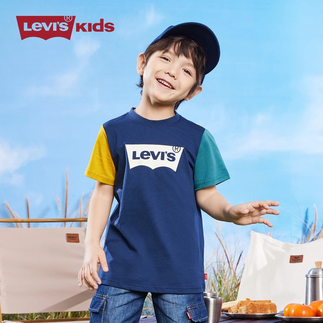 【Rookie旗舰】现货Levi's李维斯童装夏休闲短袖T恤LVB-KT-H477