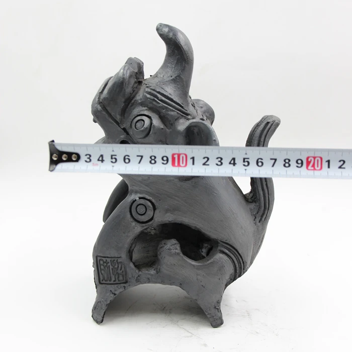 云南黑陶土陶剑川瓦猫白族民族工艺品庭院别墅装饰品包邮泥塑陶瓷