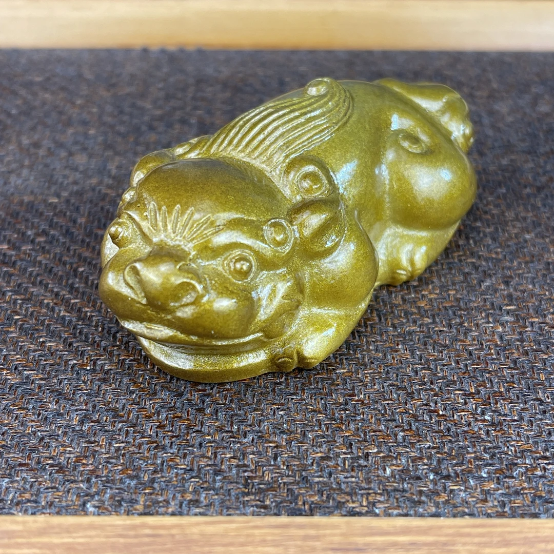 变色招财貔貅茶宠树脂摆件高端茶器茶台送礼必备创意茶宠茶玩2052