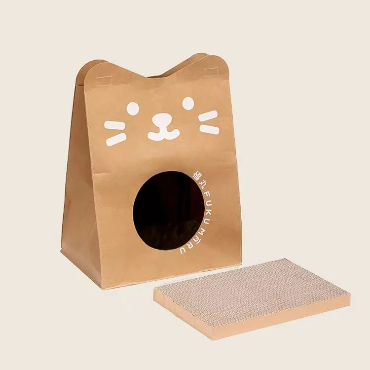 【顾它展会专享】福丸纸袋猫窝