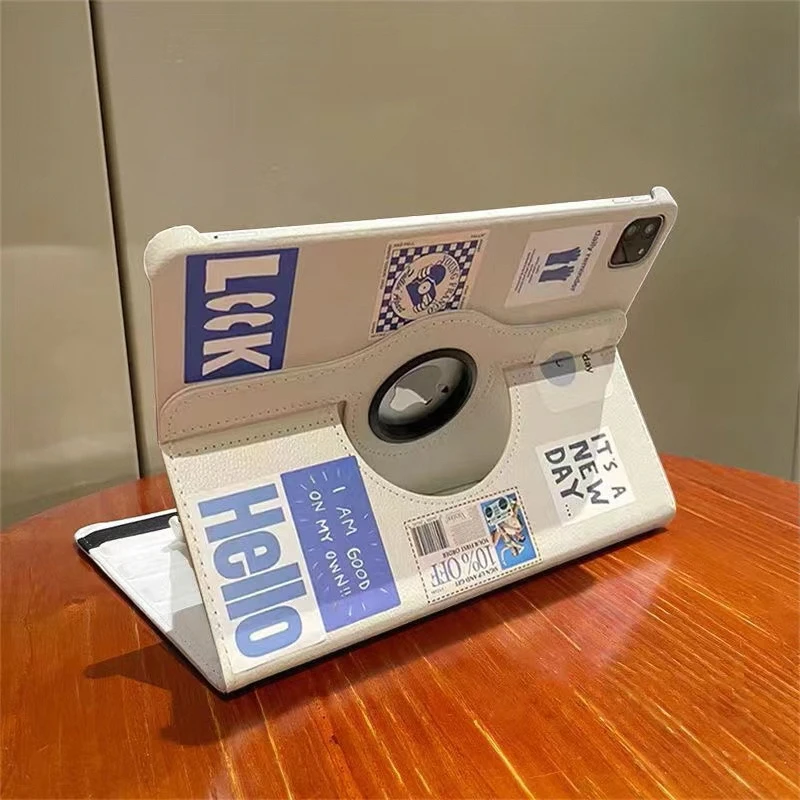 适用iPad112025保护壳11英寸苹果Air5/4旋转皮套ipad10代防摔平板