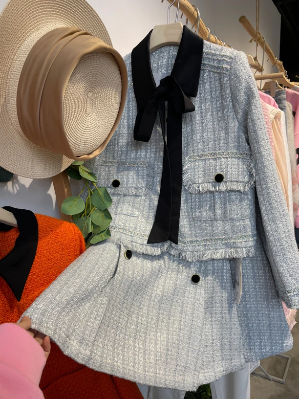 达州大女生女装 小香风套装