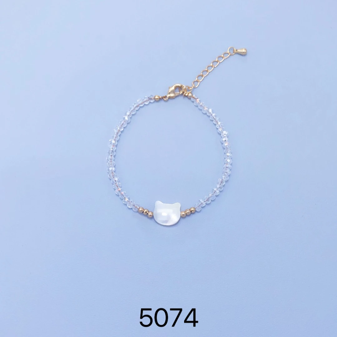 手链 手链 5074#气质时尚百搭小众甜美简约优雅精致