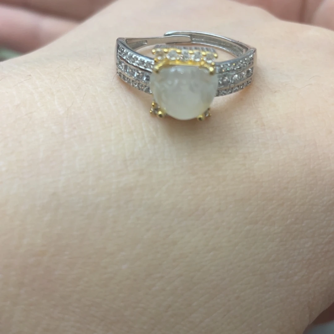 【闪购商品】翡翠戒指未镶嵌黛**士Xj-06-051