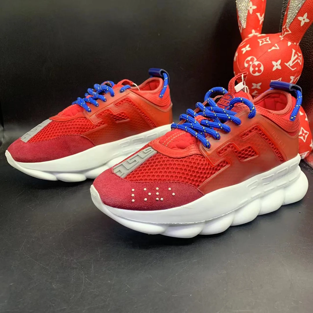 【聚星福利】范思哲/Versace95新时尚百搭红色运动鞋ddm838、ddm869
