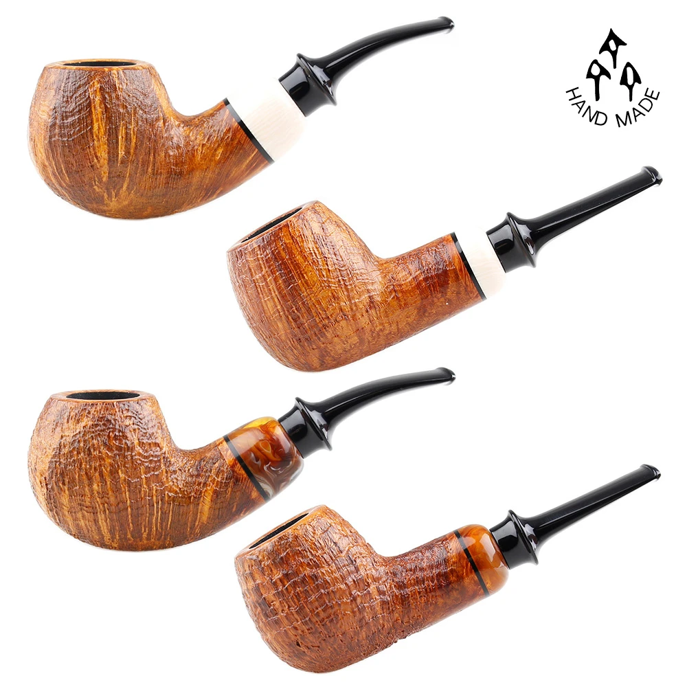齐国斌工作室运动系列烟斗手工石楠木烟斗自由式进口男士入门专用