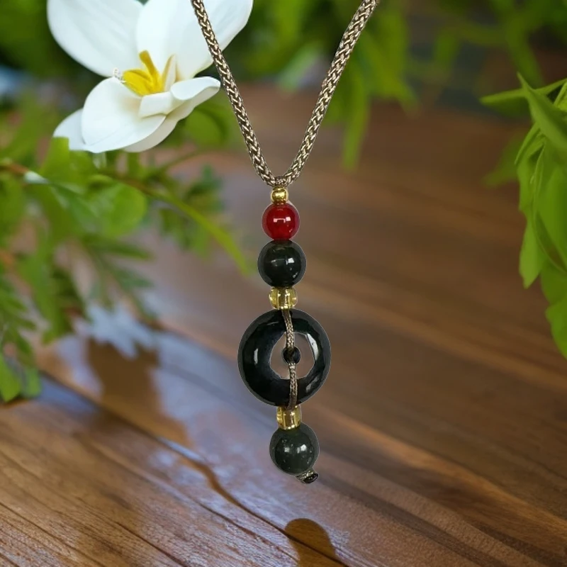 和田玉路路平安吊坠1-61（多样性发一个）