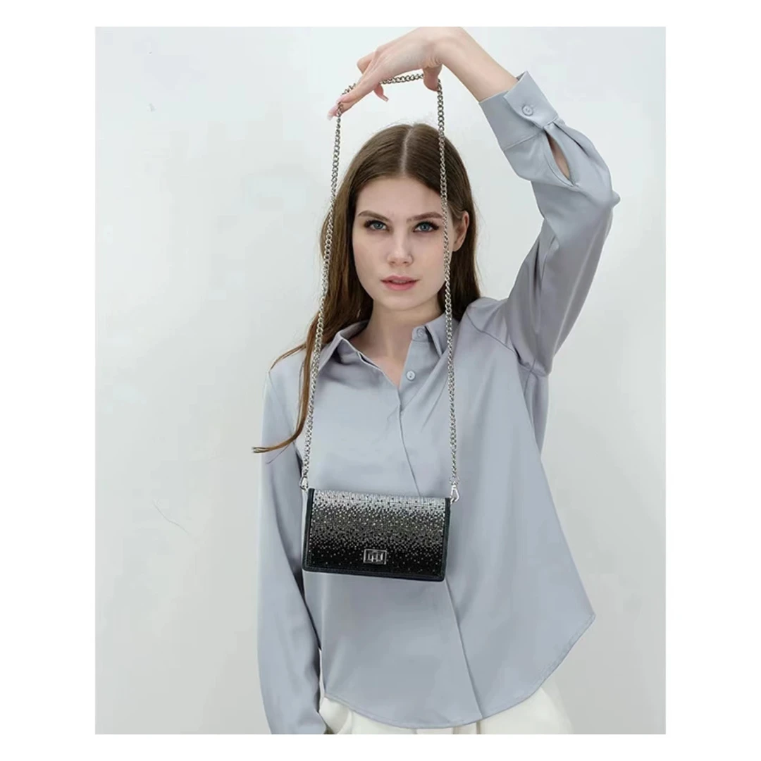 时尚百搭小众手机包单肩肩包斜跨气质H053