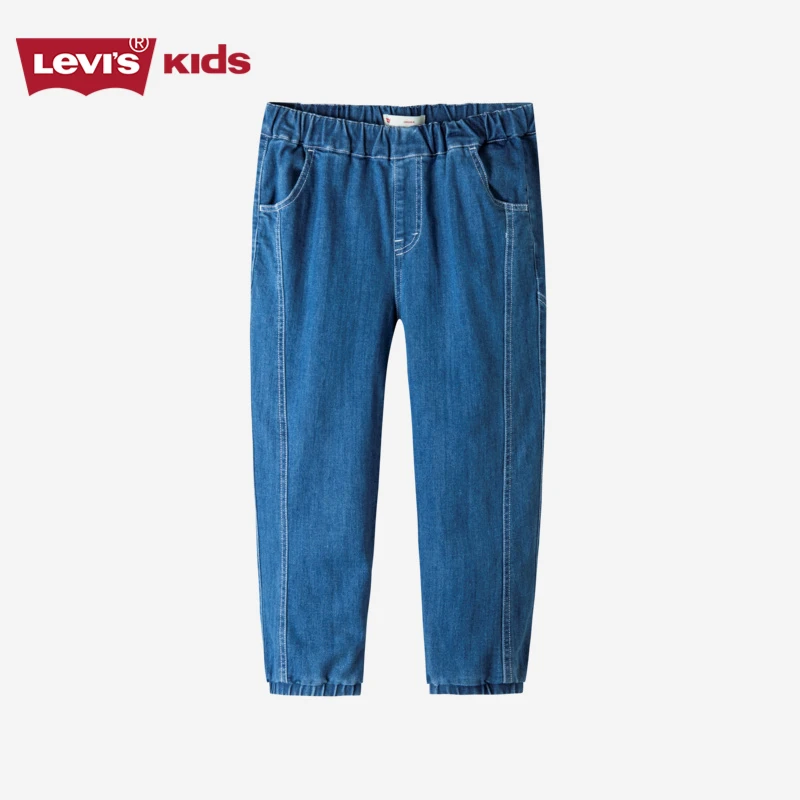 Levi's李维斯童装儿童休闲牛仔针织长裤LVB-PX-F193
