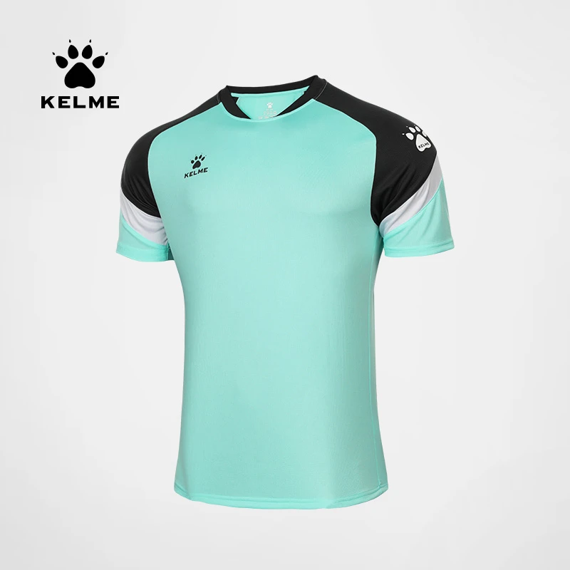 KELME卡尔美心选新款中甲同款训练足球服跑步运动T恤男短袖训练服