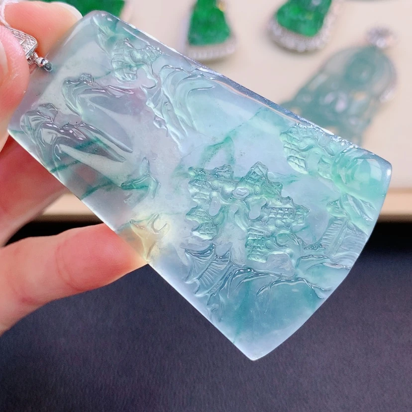 【闪购商品】翡翠颈饰未镶嵌翡翠