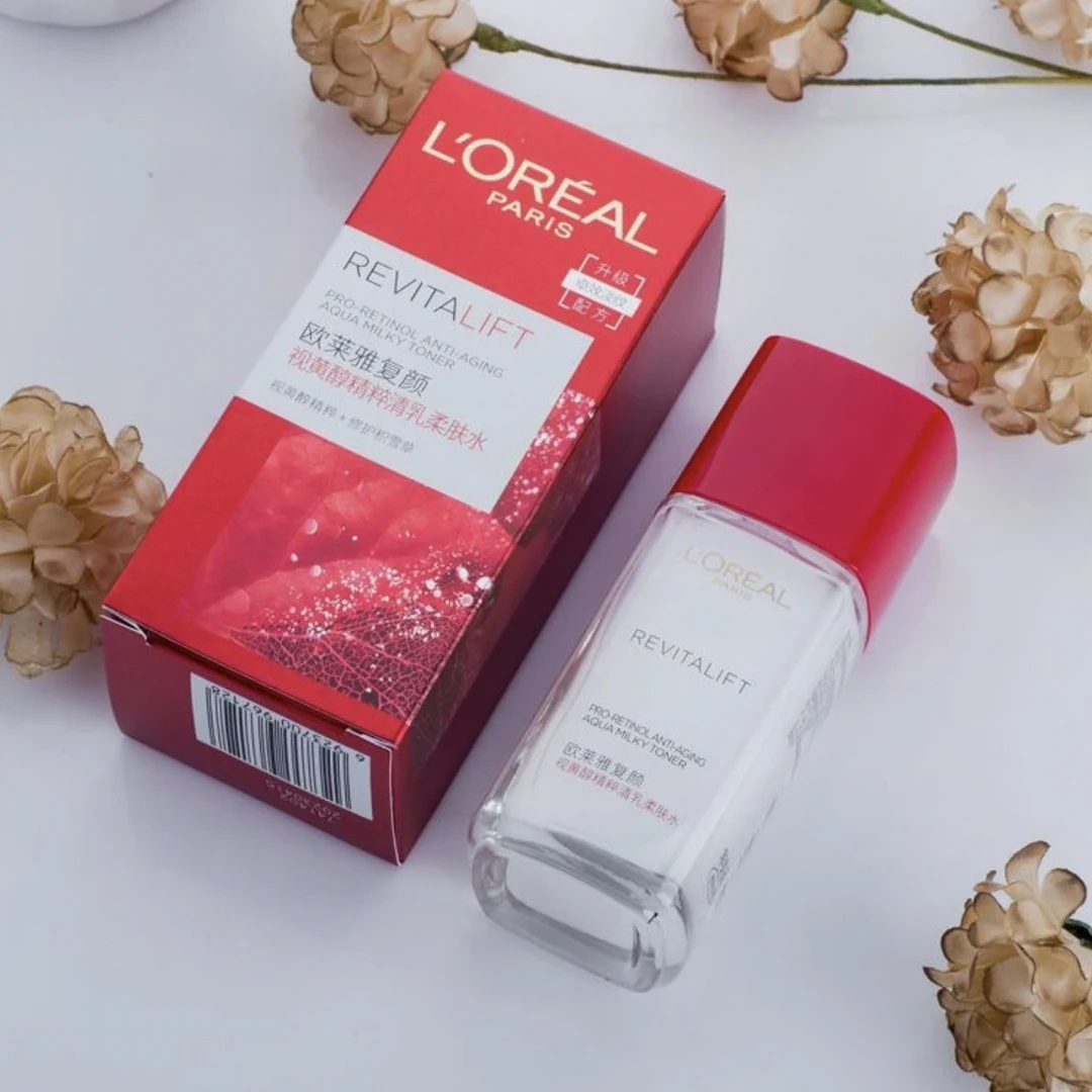 欧莱雅复颜视黄醇精粹清乳柔肤水65ml