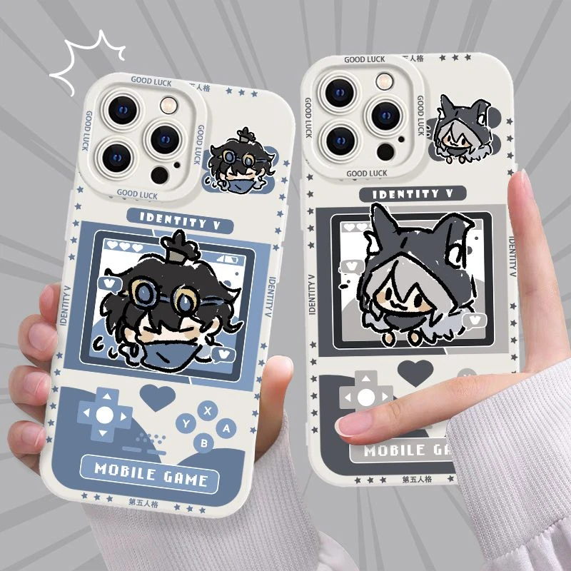 Q版第五人格击球手守夜人手机壳适用苹果15vivoOPPO华为小米真我