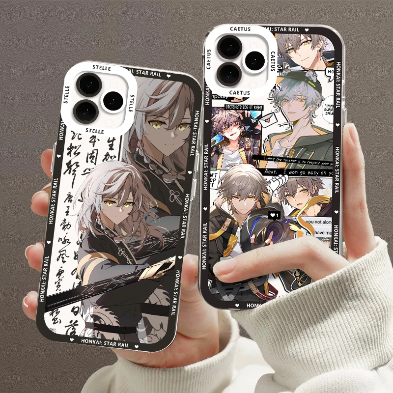 动漫卡通开拓者星穹周边手机壳适配苹果华为vivos17OPPOreno9小米