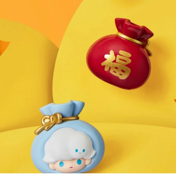 阳阳家  泡泡萌粒开运福袋系列公仔手办可爱玩具摆件