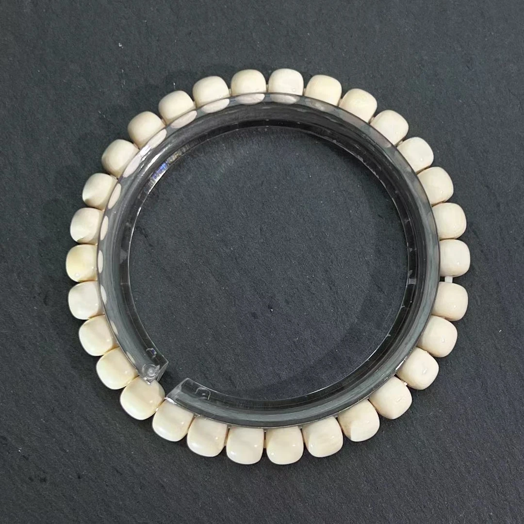 【柳柳珠宝】-DL507 猛犸老型手串6mm 多样性发一