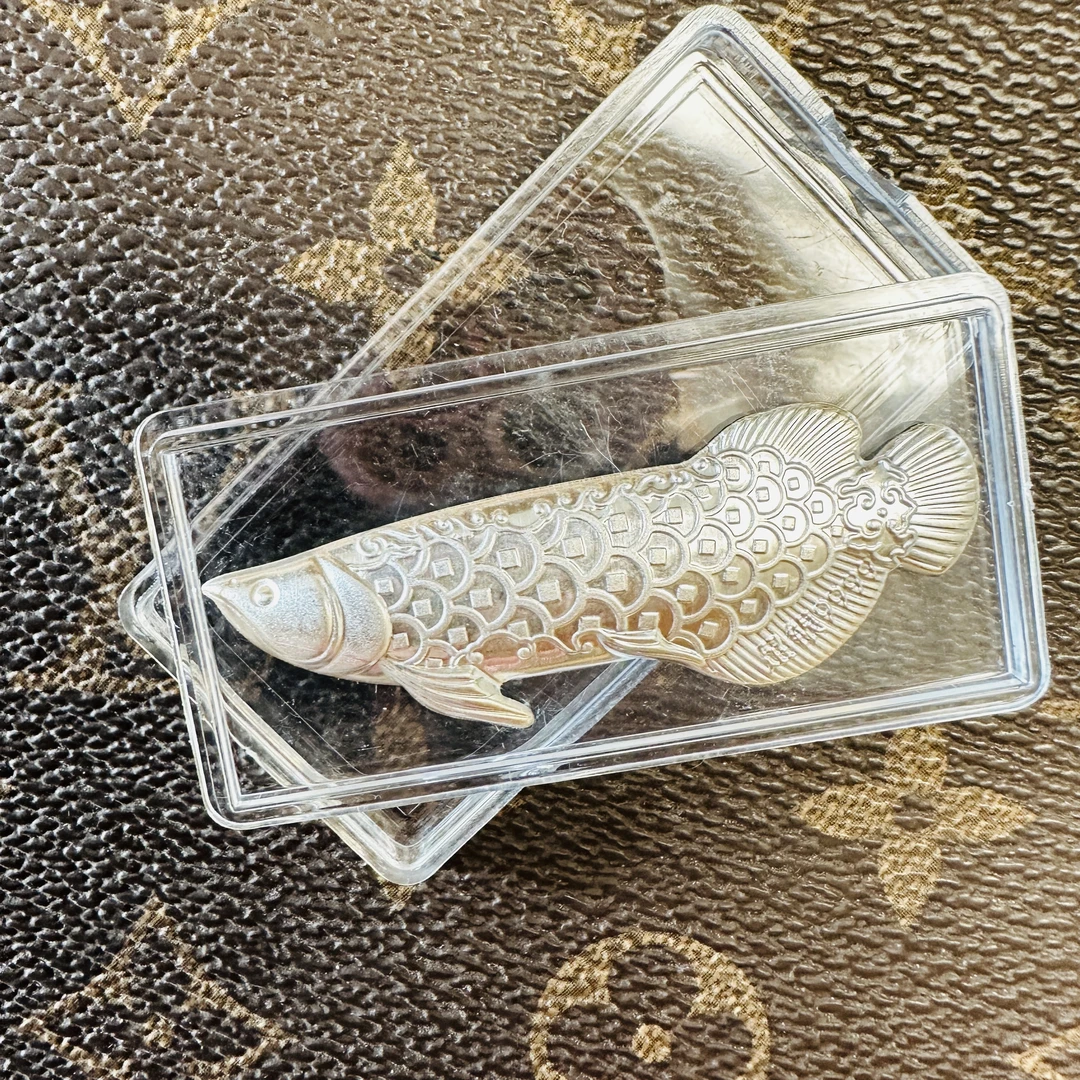 足银银制品 【阿钰推荐】纯银龙鱼(32)