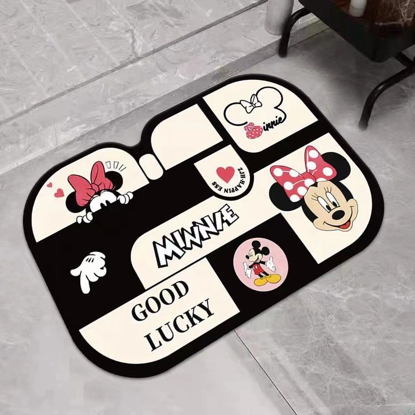 防滑浴室地垫地毯入户门地垫厨房垫子吸水地垫卫生间脚垫卧室门垫