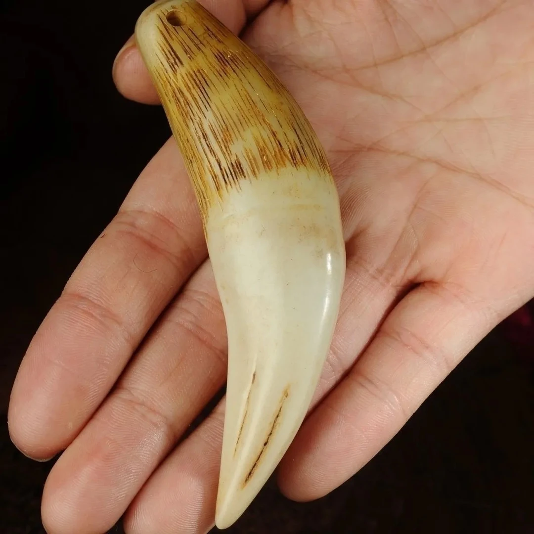 非金属仿珍珠吊坠 藏传文玩精品工艺品